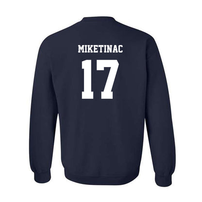 Butler - NCAA Baseball : Nick Miketinac - Crewneck Sweatshirt Classic Shersey