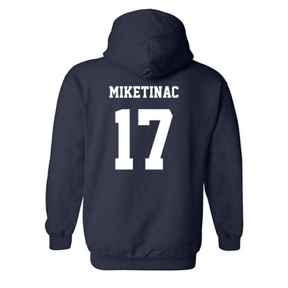 Butler - NCAA Baseball : Nick Miketinac - Hooded Sweatshirt Classic Shersey