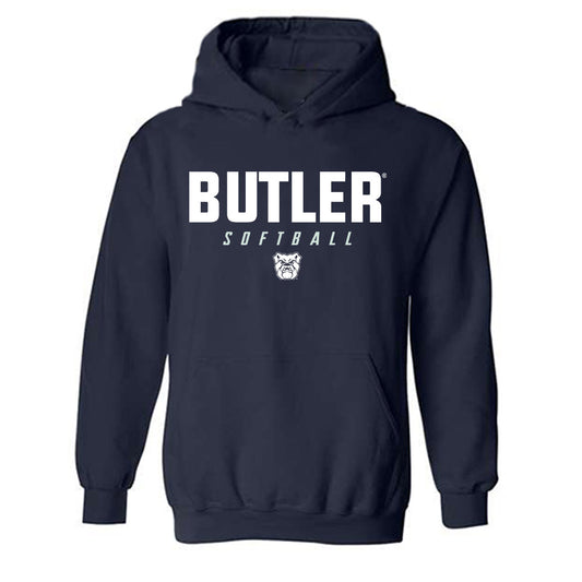 Butler - NCAA Softball : Ella White - Hooded Sweatshirt Classic Shersey