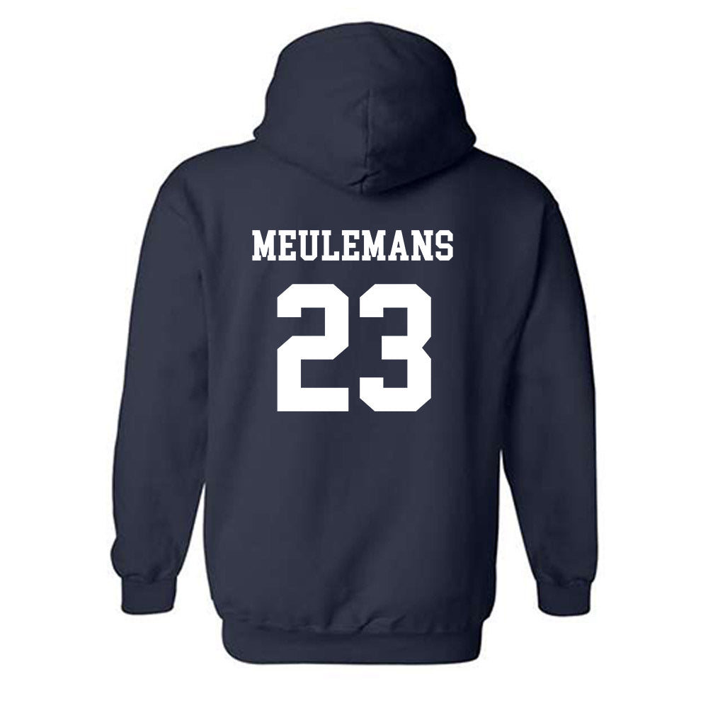 Butler - NCAA Women's Basketball : Jordan Meulemans - Hooded Sweatshirt Classic Shersey