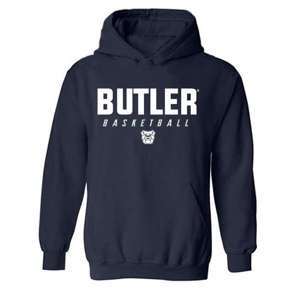 Butler - NCAA Men's Basketball : Boden Kapke - Hooded Sweatshirt Classic Shersey