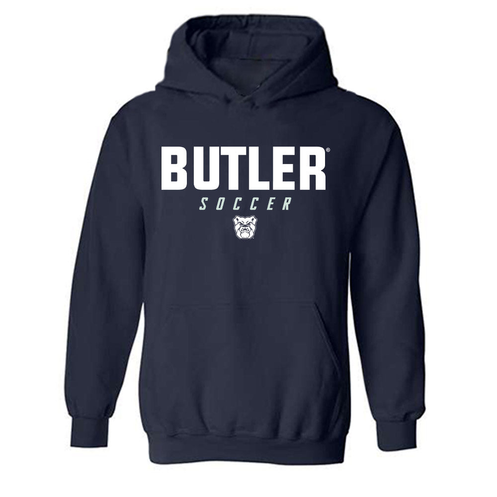 Butler - NCAA Women's Soccer : Abigail Isger - Hooded Sweatshirt Classic Shersey