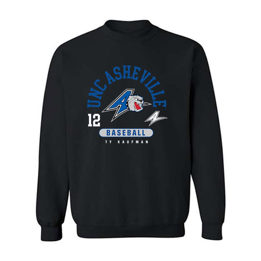UNC Asheville - NCAA Baseball : Ty Kaufman - Crewneck Sweatshirt Classic Fashion Shersey
