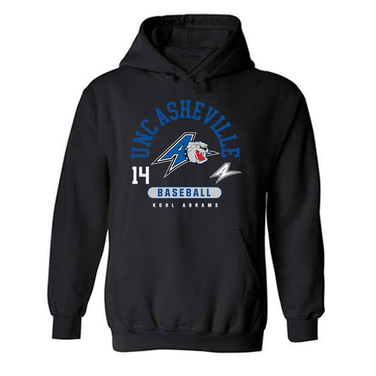 UNC Asheville - NCAA Baseball : Kohl Abrams - Hooded Sweatshirt Classic Fashion Shersey