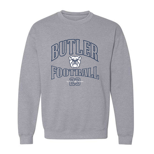 Butler - NCAA Football : Luke Wooten - Crewneck Sweatshirt Classic Fashion Shersey