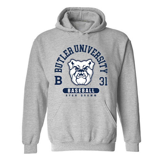 Butler - NCAA Baseball : Ryan Drumm - Hooded Sweatshirt Fashion Shersey