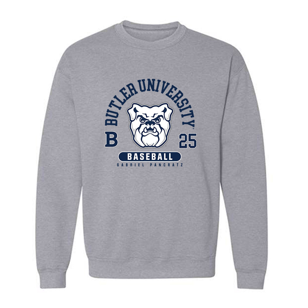 Butler - NCAA Baseball : Gabriel Pancratz - Crewneck Sweatshirt Fashion Shersey