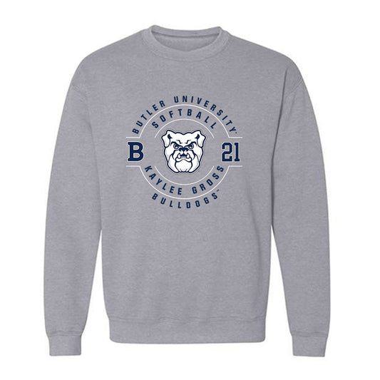 Butler - NCAA Softball : Kaylee Gross - Crewneck Sweatshirt Classic Fashion Shersey