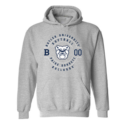 Butler - NCAA Softball : Paige Dorsett - Hooded Sweatshirt Classic Fashion Shersey