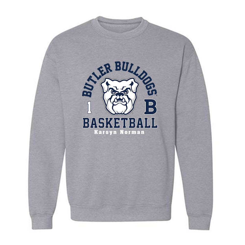 Butler - NCAA Women's Basketball : Karsyn Norman - Crewneck Sweatshirt Classic Fashion Shersey