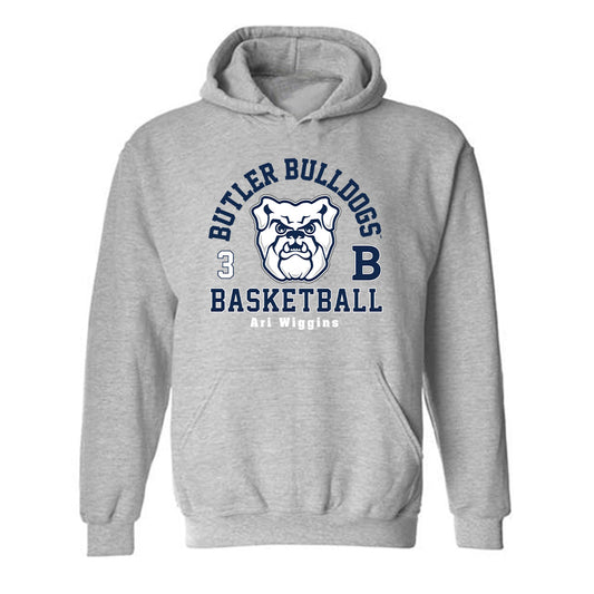 Butler - NCAA Women's Basketball : Ari Wiggins - Hooded Sweatshirt Classic Fashion Shersey