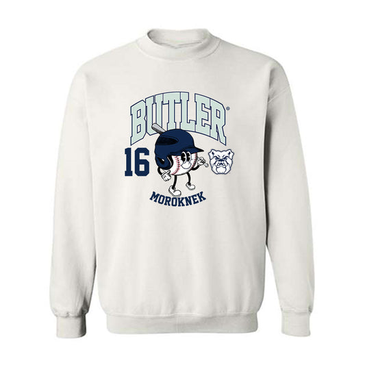 Butler - NCAA Baseball : Jack Moroknek - Crewneck Sweatshirt Fashion Shersey