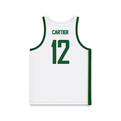 Colorado State - NCAA Men's Basketball : Patrick Cartier - White Jersey
