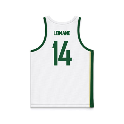 Colorado State - NCAA Women's Basketball : Marta Leimane - White Basketball Jersey