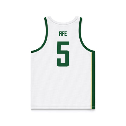 Colorado State - NCAA Women's Basketball : Jadyn Fife - White Basketball Jersey