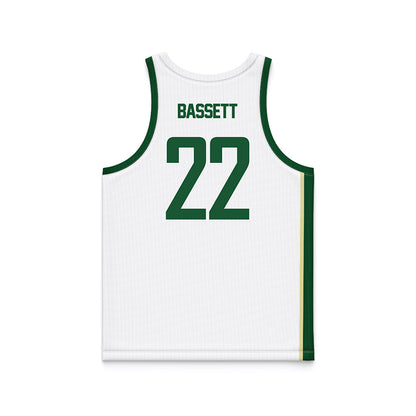 Colorado State - NCAA Men's Basketball : Nicholas Bassett - White Jersey