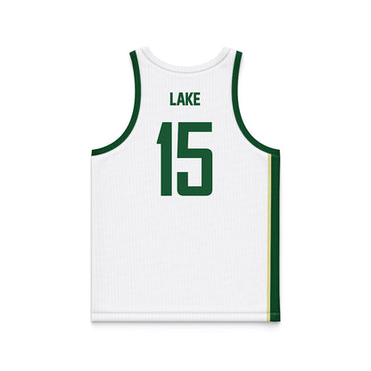 Colorado State - NCAA Men's Basketball : Jalen Lake - White Jersey