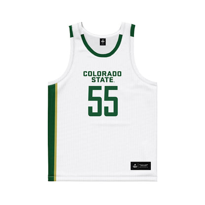 Colorado State - NCAA Women's Basketball : Meghan Boyd - White Basketball Jersey