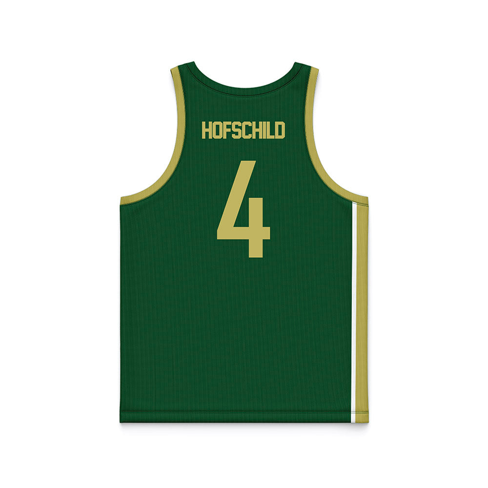 Colorado State - NCAA Women's Basketball : McKenna Hofschild - Green Basketball Jersey