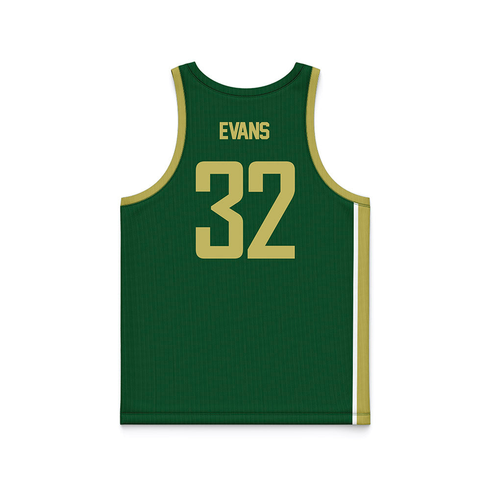 Colorado State - NCAA Men's Basketball : Kyle Evans - Green Jersey
