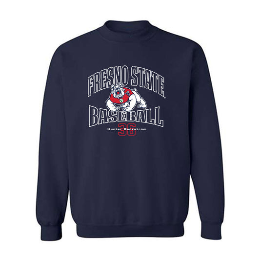 Fresno State - NCAA Baseball : Hunter Backstrom - Crewneck Sweatshirt Classic Fashion Shersey