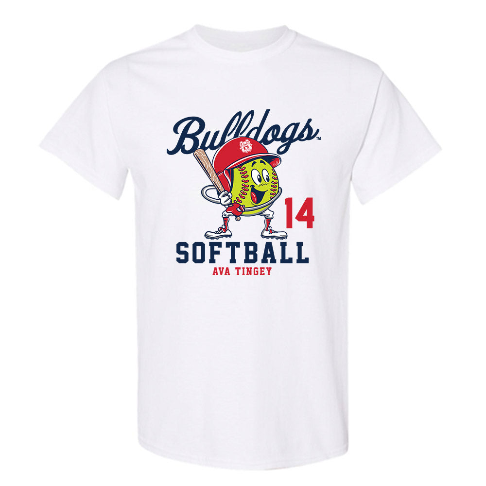 Fresno State - NCAA Softball : Ava Tingey - Fashion Shersey Short Sleeve T-Shirt