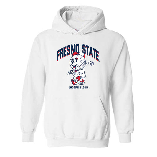 Fresno State - NCAA Men's Golf : Joseph Lloyd - Fashion Shersey Hooded Sweatshirt