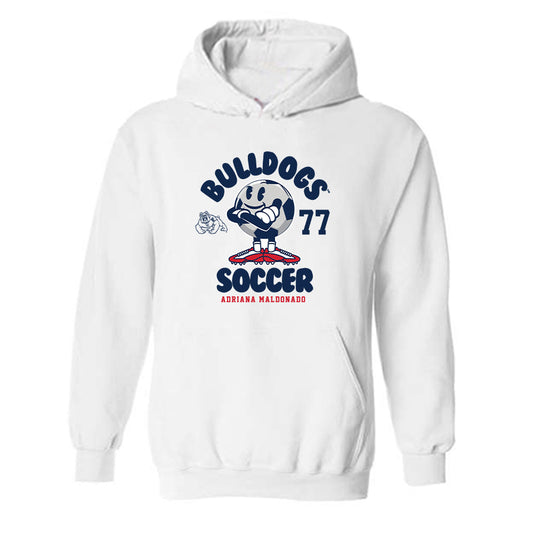 Fresno State - NCAA Women's Soccer : Adriana Maldonado - Fashion Shersey Hooded Sweatshirt