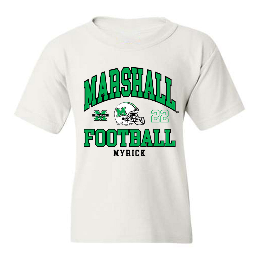 Marshall - NCAA Football : Corey Myrick - Youth T-Shirt Classic Fashion Shersey