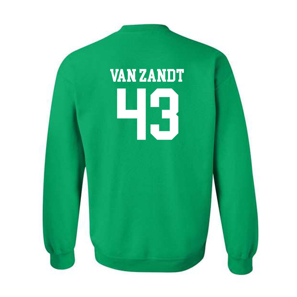 North Texas - NCAA Football : Jaxon Van Zandt - Crewneck Sweatshirt Classic Shersey