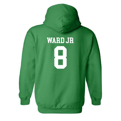 North Texas - NCAA Football : Damon Ward Jr - Green Classic Shersey Hooded Sweatshirt