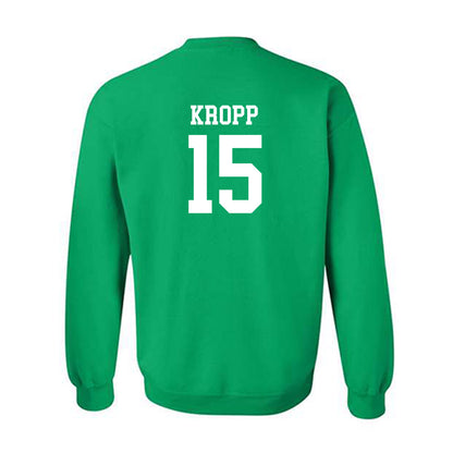 North Texas - NCAA Football : Carson Kropp - Green Classic Shersey Sweatshirt