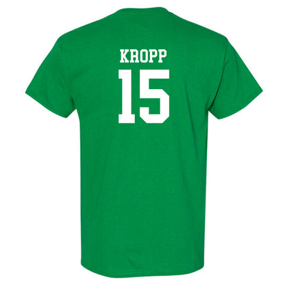 North Texas - NCAA Football : Carson Kropp - Green Classic Shersey Short Sleeve T-Shirt