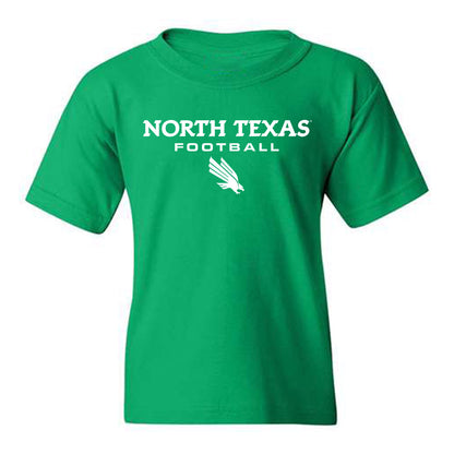 North Texas - NCAA Football : Ethan Wesloski - Green Classic Shersey Youth T-Shirt
