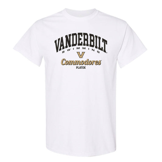 Vanderbilt - NCAA Women's Swimming & Diving : Ella Platek - T-Shirt Classic Fashion Shersey