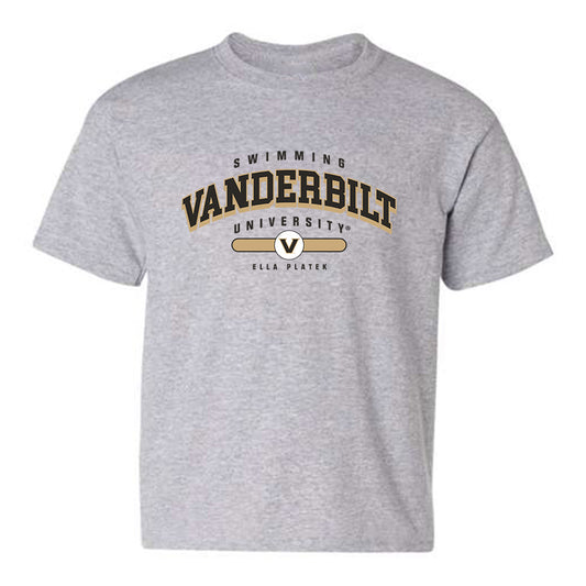 Vanderbilt - NCAA Women's Swimming & Diving : Ella Platek - Youth T-Shirt Classic Fashion Shersey