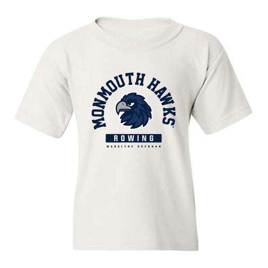 Monmouth - NCAA Women's Rowing : Madalyne Brennan - Youth T-Shirt Classic Fashion Shersey