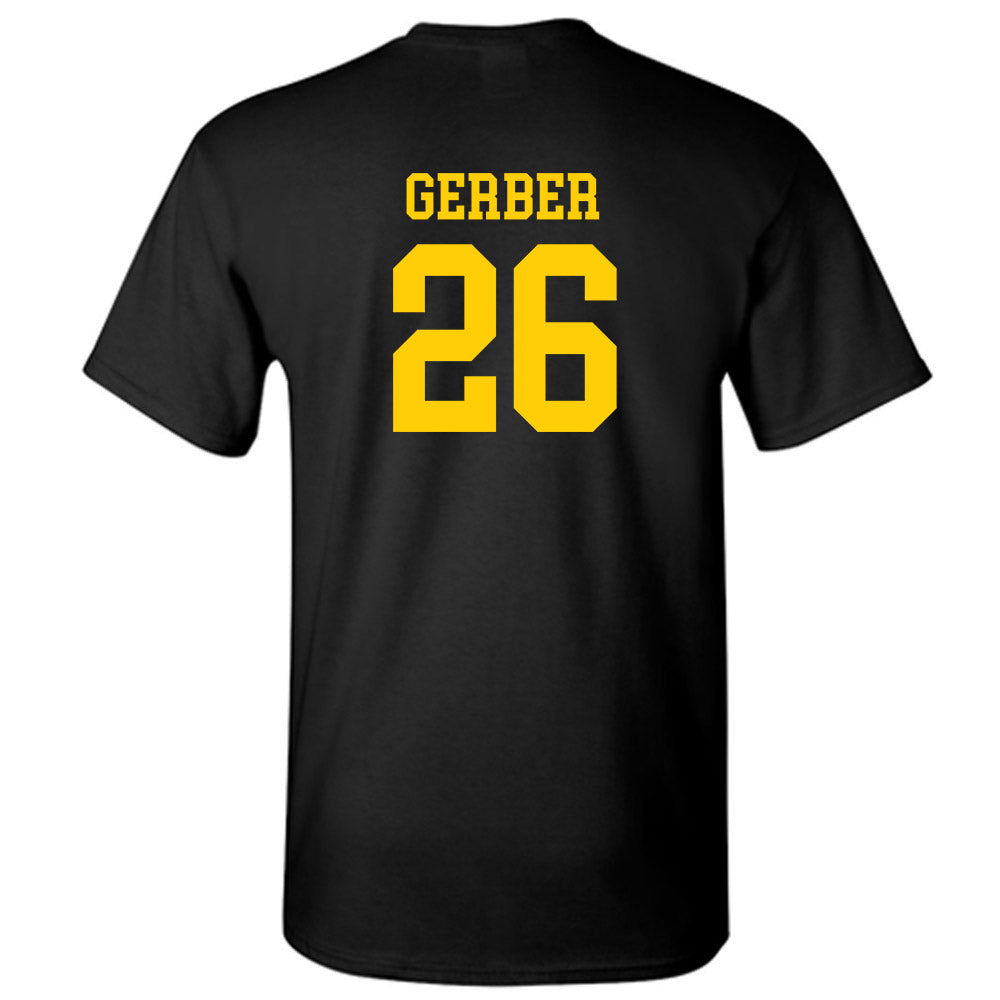 Centre College - NCAA Baseball : John Gerber - Black Classic Short Sleeve T-Shirt