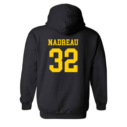 Centre College - NCAA Baseball : Perry Nadreau - Black Classic Hooded Sweatshirt