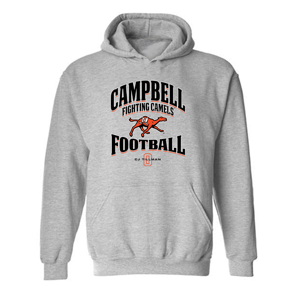 Campbell - NCAA Football : CJ Tillman - Classic Fashion Shersey Hooded Sweatshirt