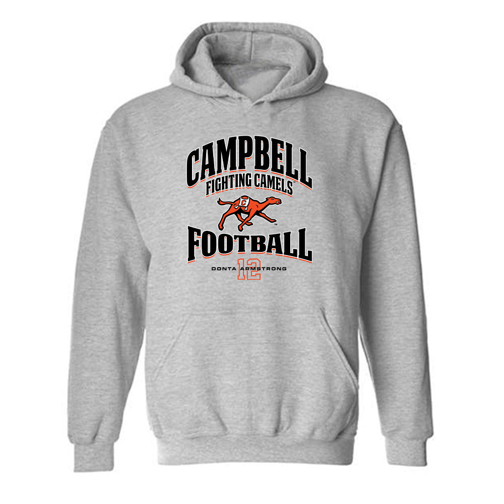 Campbell - NCAA Football : Donta Armstrong - Classic Fashion Shersey Hooded Sweatshirt