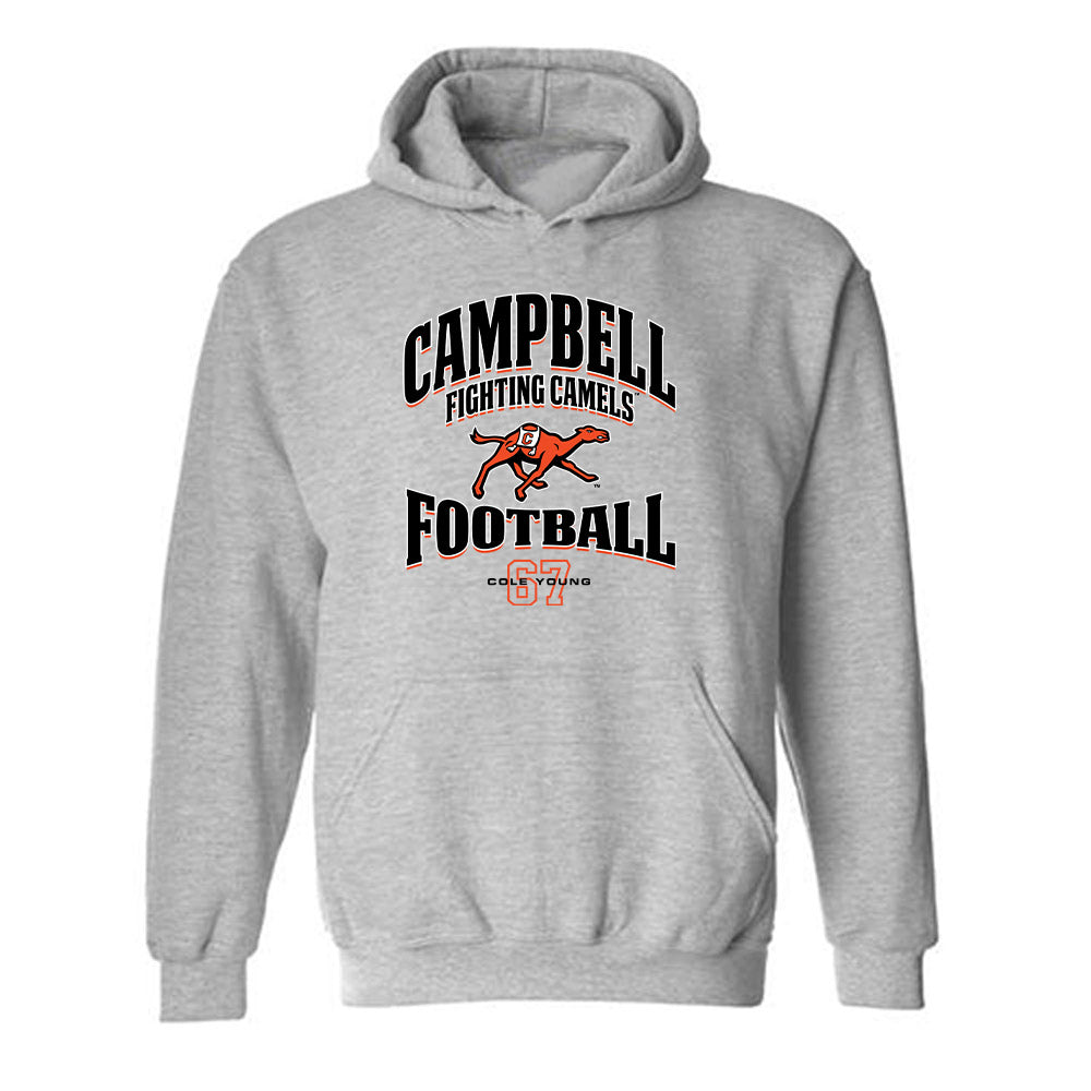 Campbell - NCAA Football : Cole Young - Classic Fashion Shersey Hooded Sweatshirt