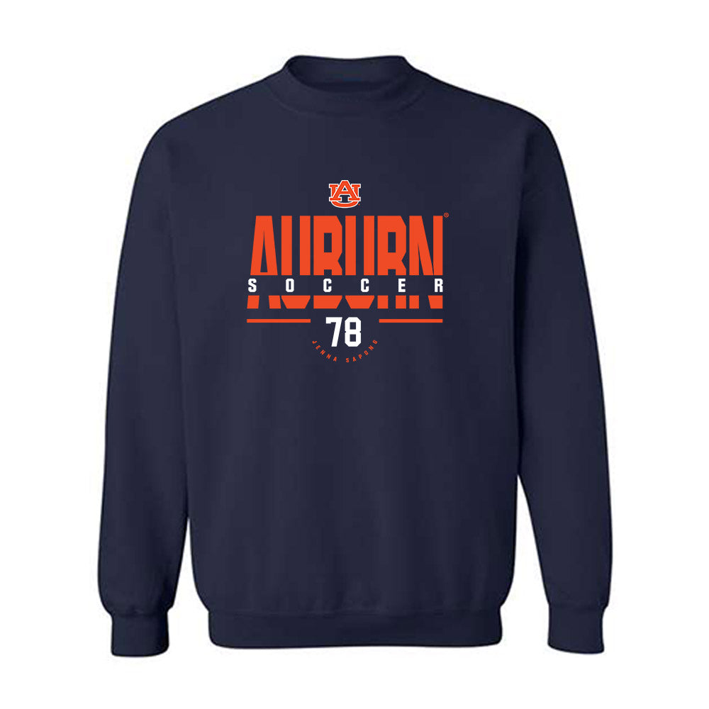 Auburn - NCAA Women's Soccer : Jenna Sapong - Classic Fashion Shersey Sweatshirt