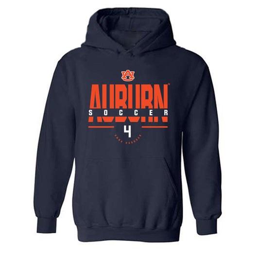Auburn - NCAA Women's Soccer : Anna Haddock - Classic Fashion Shersey Hooded Sweatshirt