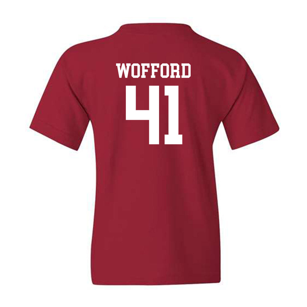 Alabama - Football Alumni : Curtis Wofford - Youth T-Shirt Generic Shersey