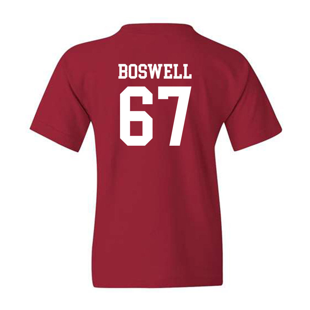 Alabama - Football Alumni : John Boswell - Youth T-Shirt Generic Shersey