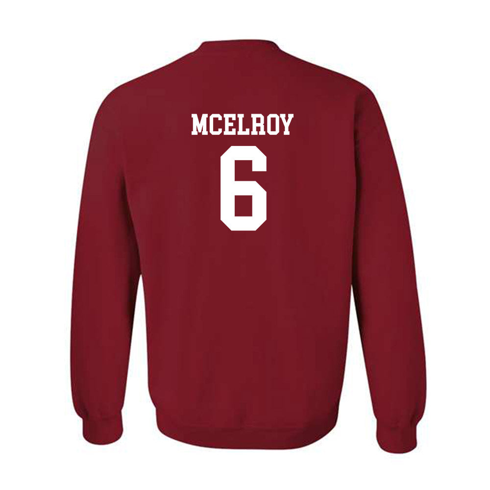 Alabama - Football Alumni : Alan McElroy - Crewneck Sweatshirt Generic Shersey