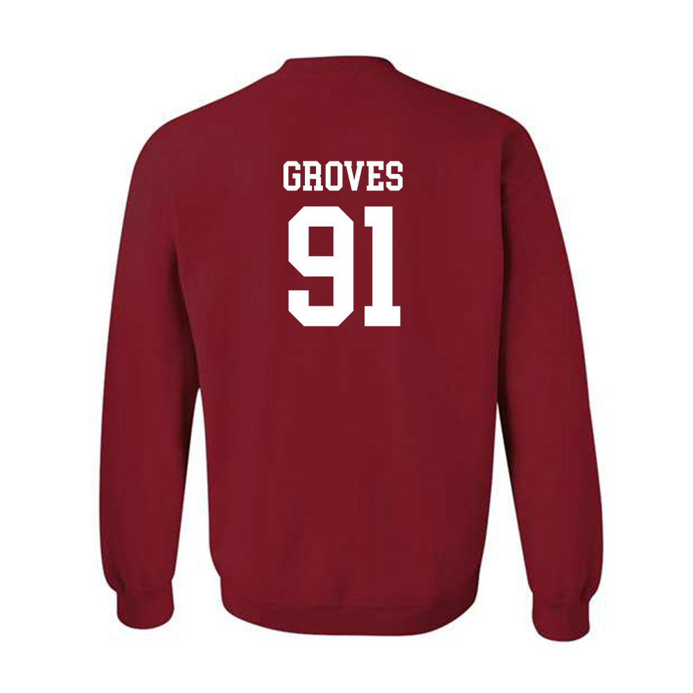 Alabama - Football Alumni : Don Groves - Crewneck Sweatshirt Generic Shersey