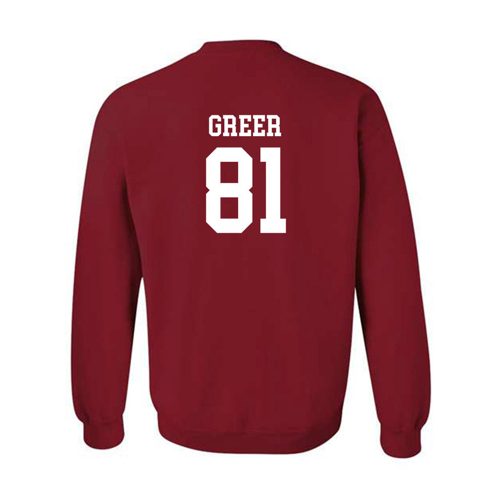 Alabama - Football Alumni : Brandon Greer - Crewneck Sweatshirt Generic Shersey