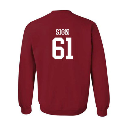 Alabama - Football Alumni : Christopher Sign - Crewneck Sweatshirt Generic Shersey